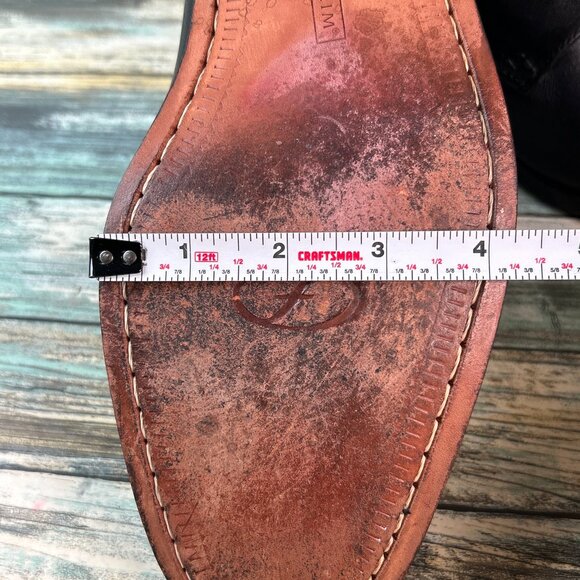 Florsheim Oxfords Mens 10.5D Welles Black Calfskin Leather Dress Shoes Cap Toe main image 4